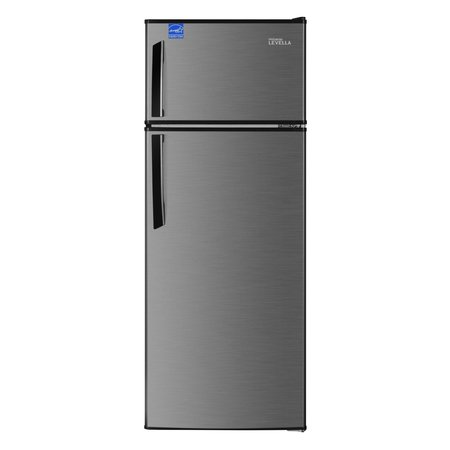 PREMIUM LEVELLA 7.3 cu ft Energy Star Top Freezer Refrigerator in Silver PRF7360HS